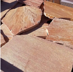 Quarzit Polygonalplatten Antares für Terrassen je Palette