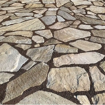 Quarzit Polygonalplatten Kallisto für Terrassen je Palette