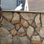 Quarzit Polygonalplatten Copper für Terrassen je Palette