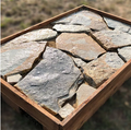 Quarzit Polygonalplatten Copper für Terrassen je Palette