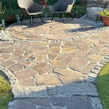 Porphyr Polygonalplatten für Terrassen je Palette