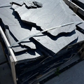 Schiefer Polygonalplatten Negra für Terrassen je Palette