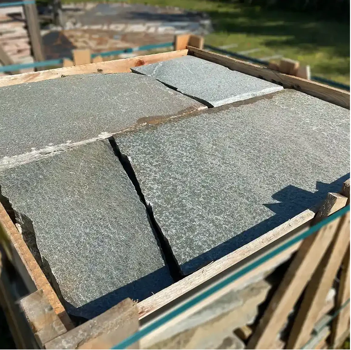Quarzit Polygonalplatten Jasmares für Terrassen je Palette