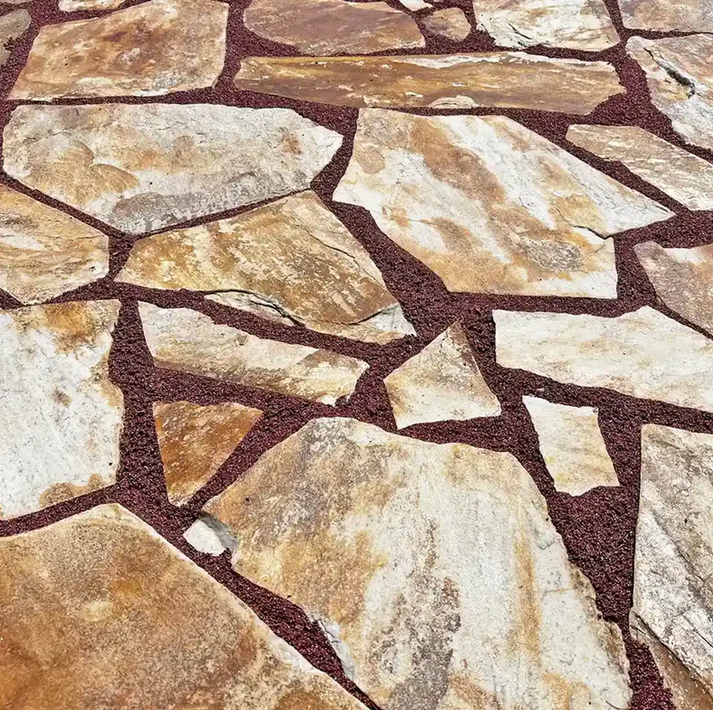 Quarzit Polygonalplatten Violet für Terrassen je Palette